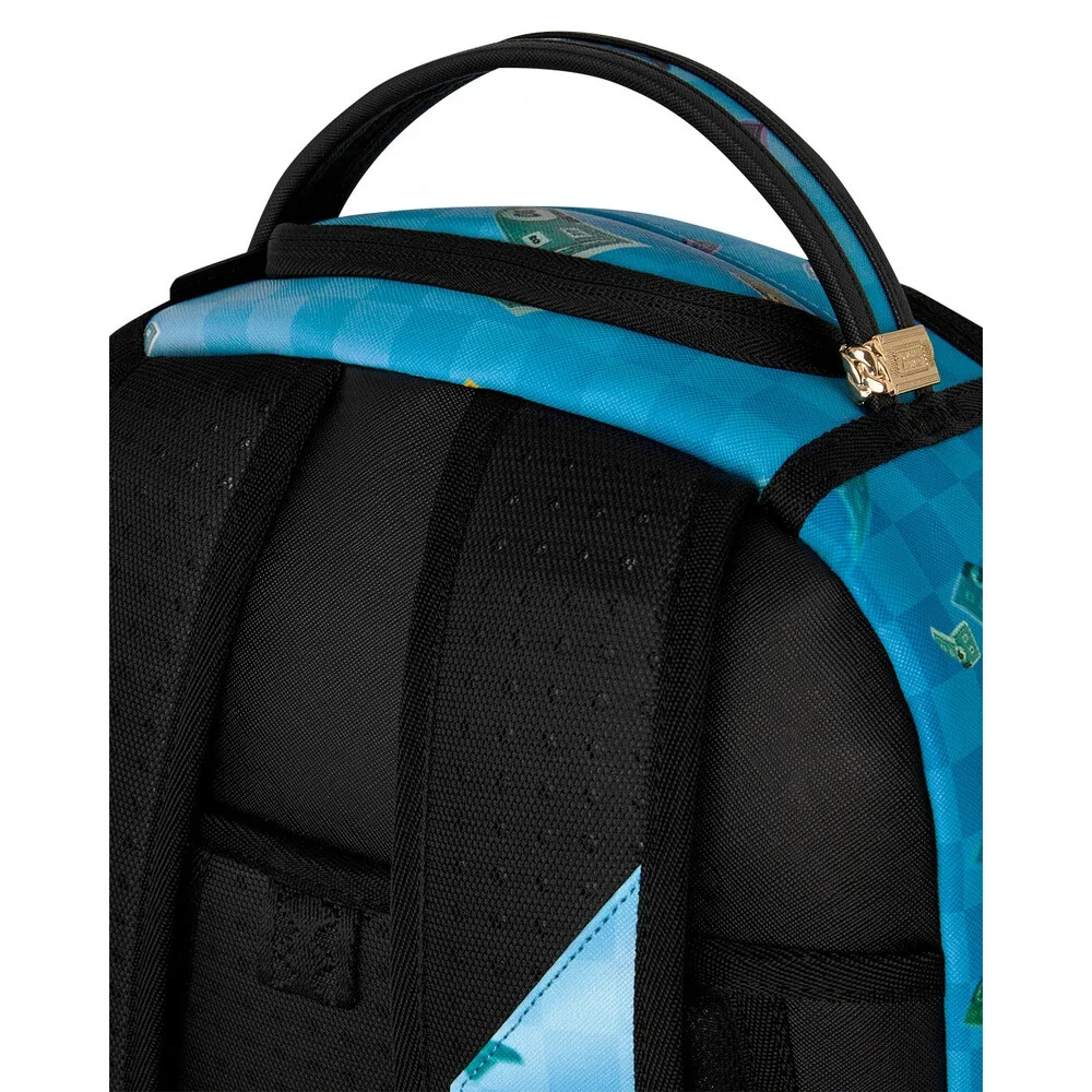 Sprayground Monopoly Jet Rider Backpack Unisex OS Blue Adjustable Straps SPR375